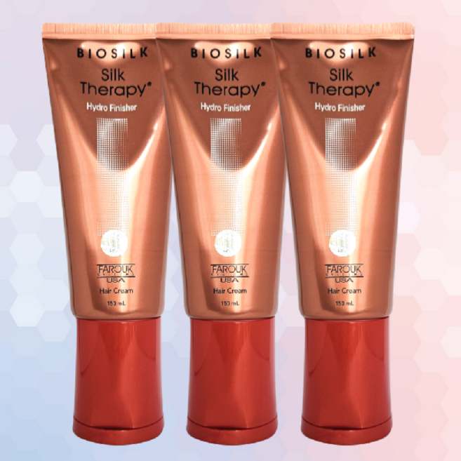 실크테라피 하이드로 피니셔 헤어 크림, 150ml, 3개