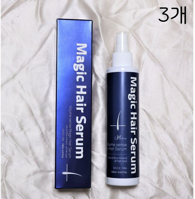 H레시피 매직 헤어세럼, 3개, 120ml