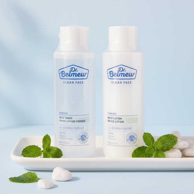 더페이스샵 닥터벨머 클린페이스 마일드 단품 2종구성+랜덤마스크팩1매증정, 1세트