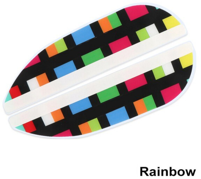 사이드미러빗물커버 바이저 장마철 방수필름 비오는날사이드미러 백미러방수 자동차 백미러 레인 아이브로우 프로텍터 커버 미니 쿠퍼 R53 R55 R56 R60 R61 F54 F55 F5, 7.Rainbow, 1개