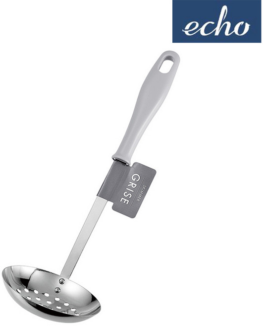 일본 에코 그리스 구멍 국자 / 육수 건지기 채망 거름망 스테인레스 (0118-160), 1개, 본품