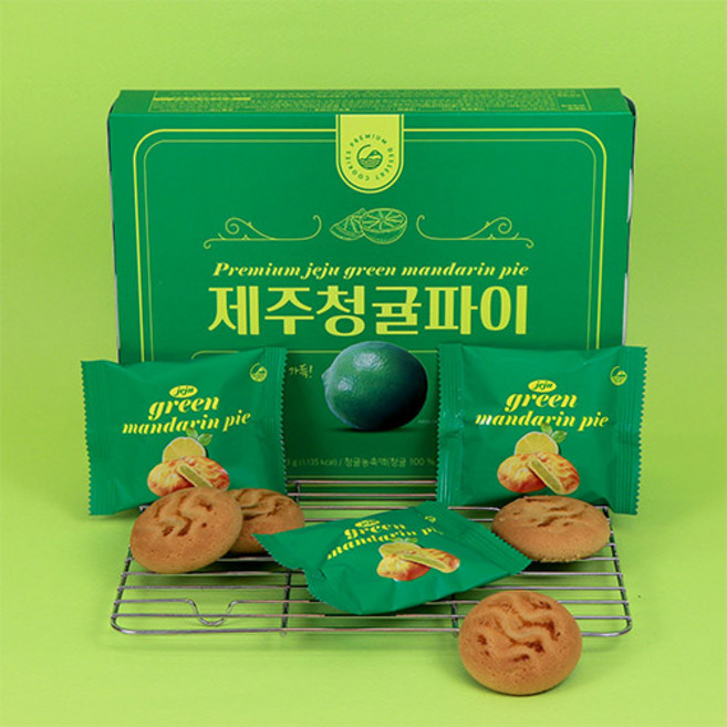 제주사월 청귤파이12개입x2box 여행선물 기념품, 2개, 234g