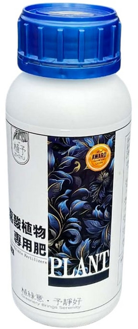 Z-HIYU 喜酸植物專用肥 促進生長 增強抵抗力 適用於杜鵑花、茶花 500ml, 1個, 500L