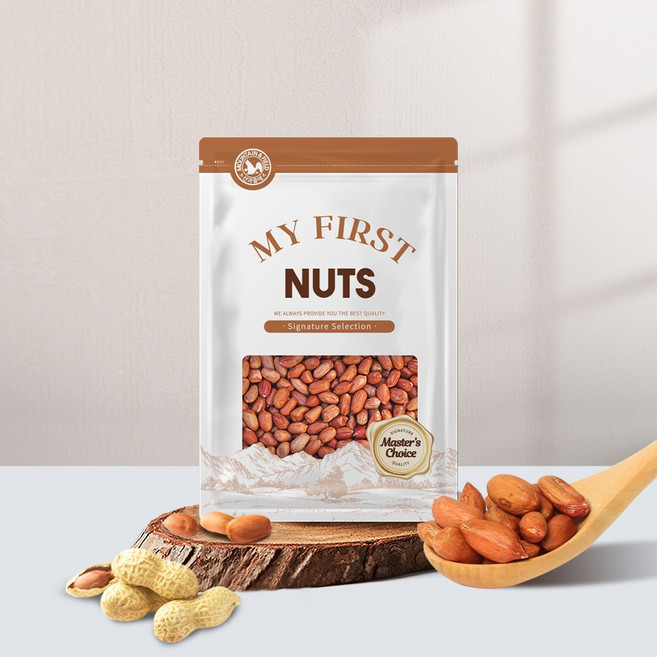 산과들에 견과 수입 볶음 땅콩 800g, 1개