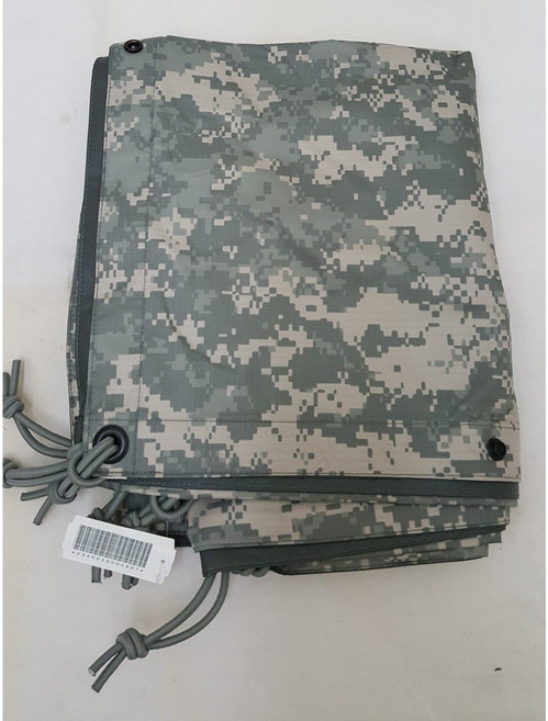 미군 오리지널 밀리터리 타프쉘터 방수 캠핑 야전 사각 타프 그늘막 231x203cm MADE IN USA 군용 TARP, ACU 타프 USED A상태, 1팩