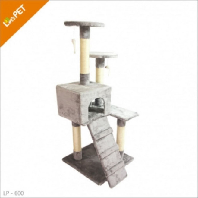 캣타워 LP600(그레이), 1개