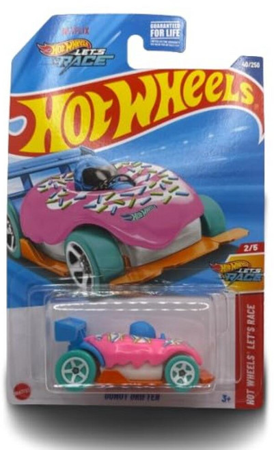 Hot Wheels 핫휠 Donut Drifter Let's Race 시리즈 2/5 다이캐스트 자동차, Hot Wheels 핫휠 Donut Drifter Le, 1개