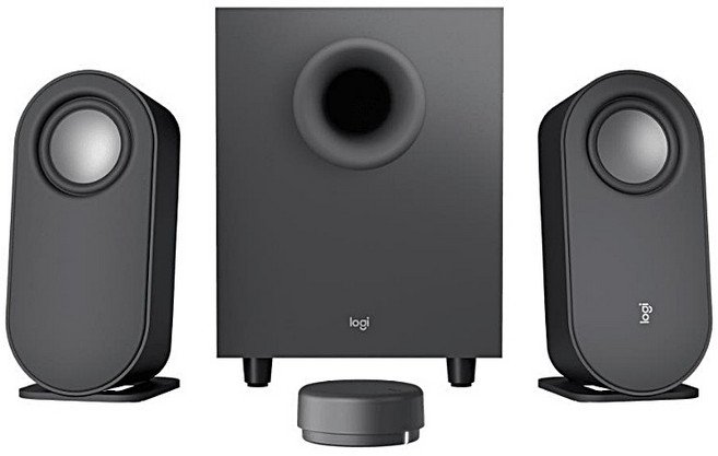 Logitech 羅技 Z407 藍牙電腦喇叭 2.1聲道 80W 公司貨, 黑色