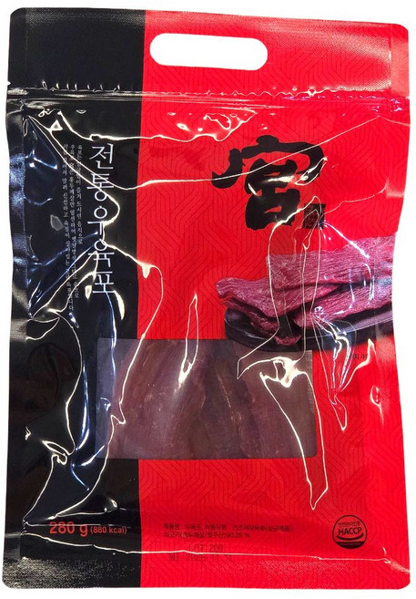 견우푸드 궁 우육포, 280g, 1개