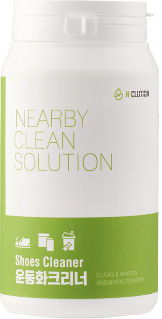 앤클루션 운동화 신발클리너 클리닝 슈즈 스니커즈 컨버스 얼룩 찌든때 오염제거 세탁 비닐세탁기, 1개, 360g