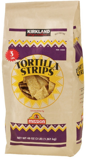 커클랜드 시그니처 토르티야 스트립 1.36kg, 1.361kg, 1개