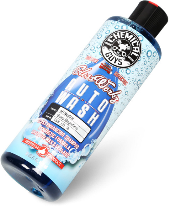 케미컬가이 글로스웍 오토워시 카샴푸 + 소분용기 190ml 일반형 증정, 473ml, 1개