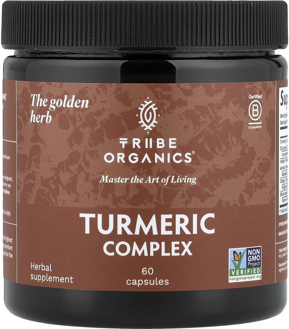 새해 첫좋은선물 Tribe Organics 강황 복합체 캡슐 60정 제대로 할인합니다, 1개 - 쿠팡