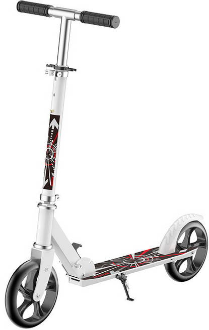 可折疊滑板車, 【腳煞款】白色, 1個