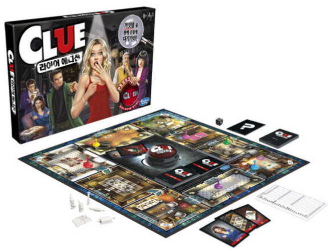 해즈브로 클루 라이어 에디션 보드게임, 1개
