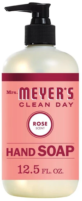 Mrs. Meyers Clean Day 미세스메이어스클린데이 핸드솝 리퀴드 장미향 370ml, 1개 - 쿠팡