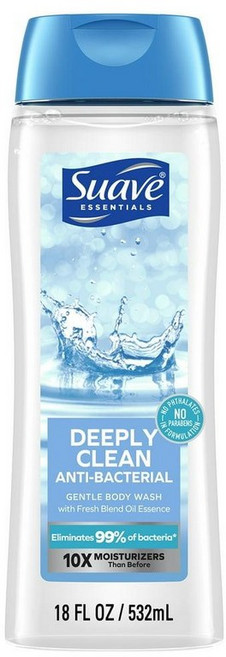 수아브 에센셜 젠틀 바디워시 딥 클린 Suave Essentials Gentle Body Wash Deeply Clean, 1개, 425g