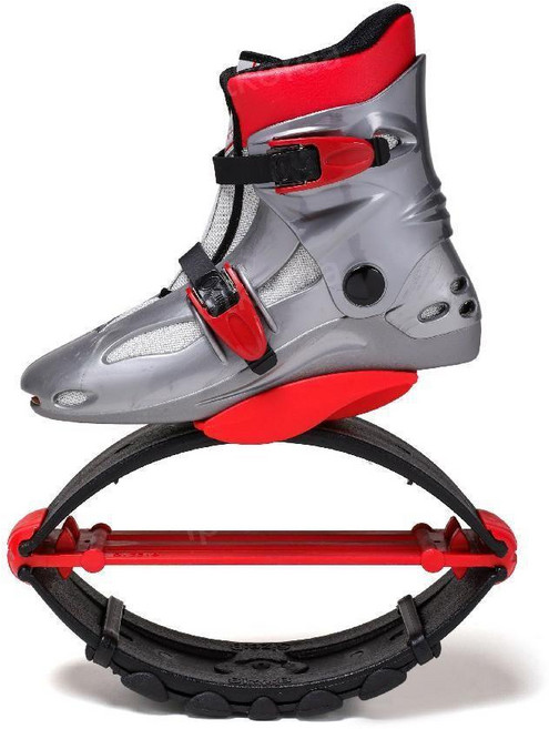 스프링신발 점프 무중력 충격흡수 러닝 콩콩이 워킹화, 레드L, 1개