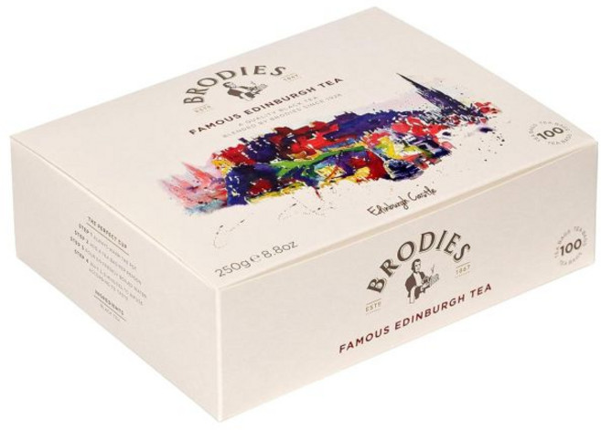 홍차 Brodies Estd 1867 브로디스 티 스코틀랜드 샘플러 아침용 오후용 유명 에든버러 스코틀랜드산 블랙, 유명한 에딘버러