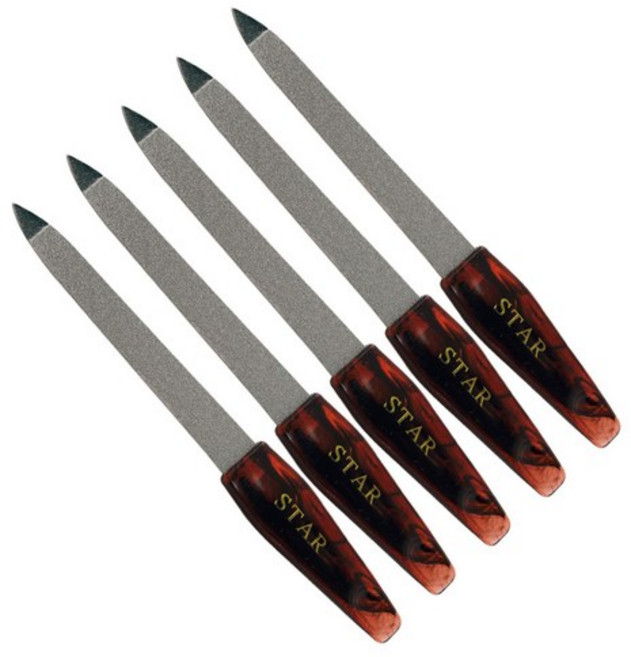 세븐스타 판야스리 손톱 정리용, 브라운, 5개