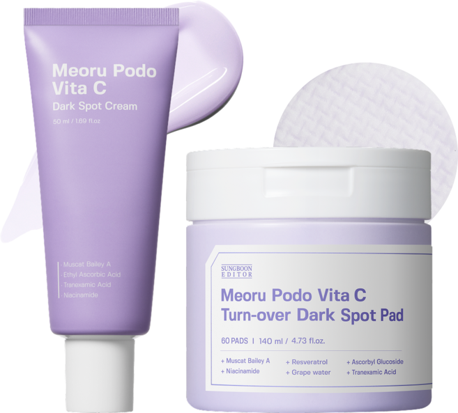 성분에디터 머루포도 패드 + 크림 1세트