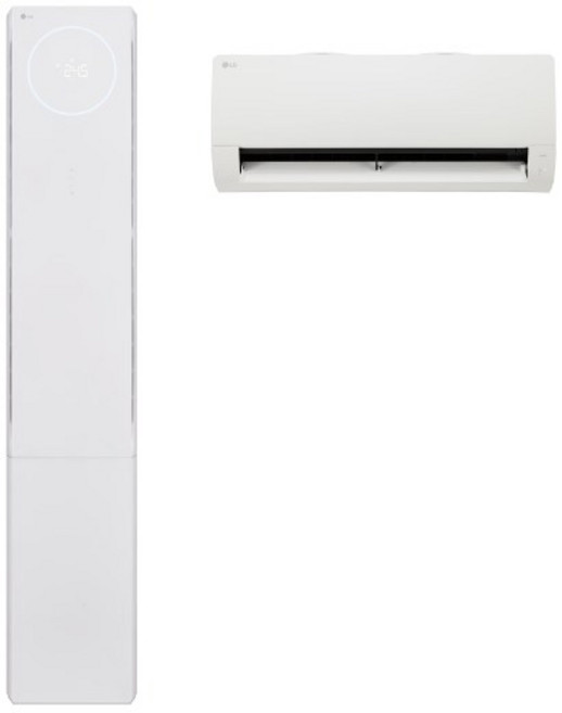 LG전자 스탠드 투인원 FQ18FU1EK2 에어컨 18평+6평형 기본 설치비 포함, 일반배관형