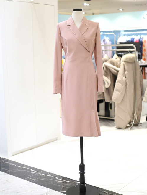 꼼빠니아 머메이드 포인트 카라 원피스 CADS2-WOP010