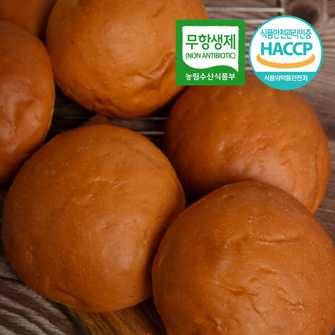 드림푸드 빵굽네 수제번 버거빵 햄버거빵 60gx6개 1봉지, 1개, 60g