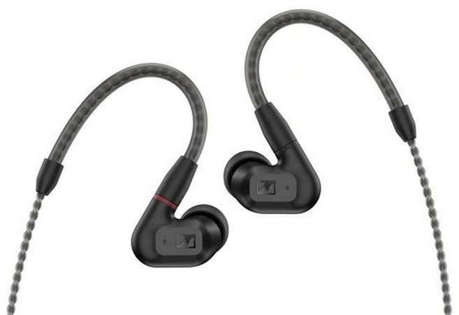 젠하이저 IE200 유선 스테레오 인이어 헤드폰 Hi-Fi 사운드 블랙, 700249