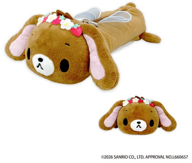 TCP닉 티시피닉 SB0502 슈가버니즈 복슬복슬 펜 파우치 쿠로우사