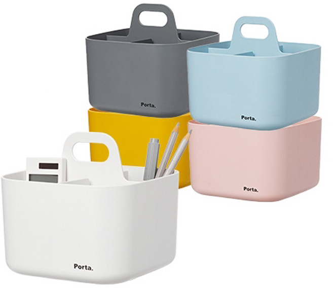 시스맥스 마이룸 포르타 비타 / 핸들수납함, 민트, 1개