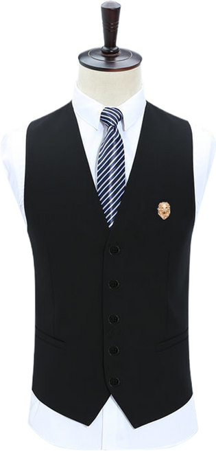 남성 정장 조끼 슬림핏 캐주얼 빅사이즈 양복 조끼 [뉴타임즈7M356