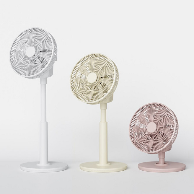 한일 워셔블 특허선풍기 무소음 BLDC 가정용 리모컨 아기바람 원터치 헤드 조립, DDF-12(핑크)