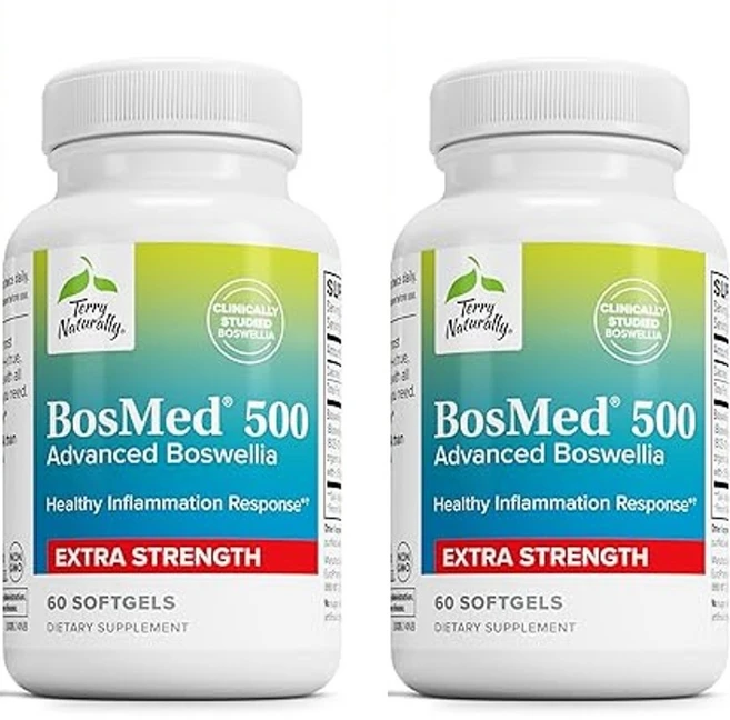 Terry Naturally BosMed 브스웰리아 500 엑스트라 스트렝스 60정 x 2개 - 쿠팡