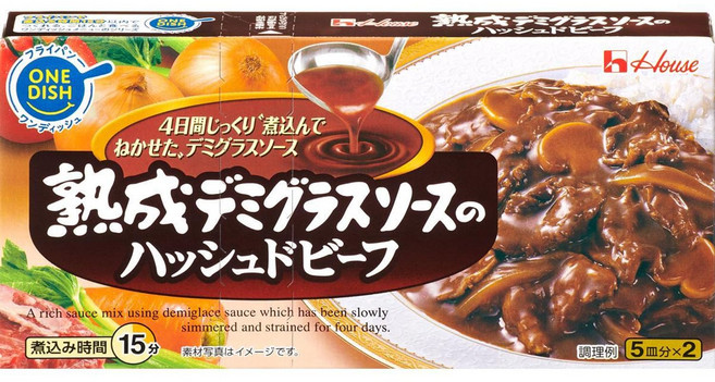 하우스 숙성 데미글라스 소스 해시드 비프 160g×5개, 160g
