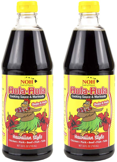 노푸드 훌라-훌라 하와이안 스타일 쿠킹 소스 & 마리네이드, 2개, 710ml