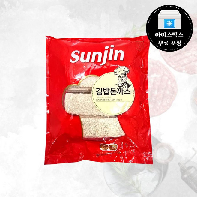 선진 김밥 돈까스 1.7kg 85g x 20개입 (드라이아이스 무료), 1개