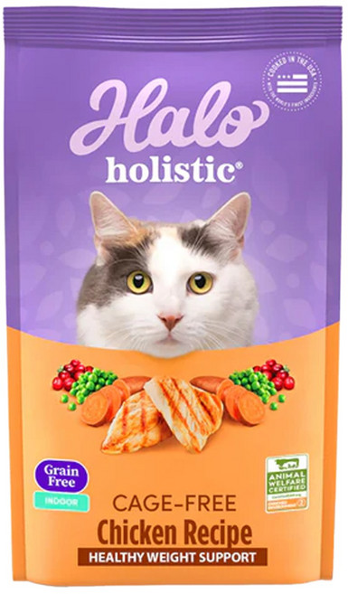 Halo 嘿囉 貓飼料 無穀雞肉配方, 2.72kg, 1袋, 雞肉