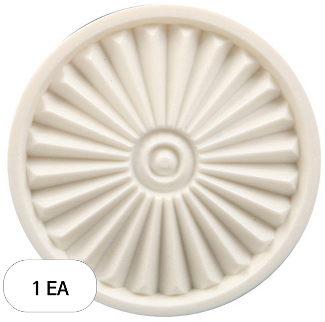 구떼 대형 떡도장, 수레바퀴모양, 1개