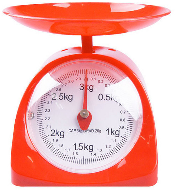 주부저울 3kg-T2 -M 주방저울 아날로그저울 쿠킹저울