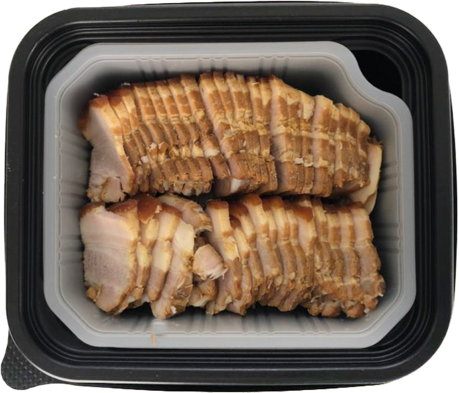 발열 용기 한방 통 보쌈 수육 캠핑음식 밀키트, 365g, 1세트, 발열보쌈수육