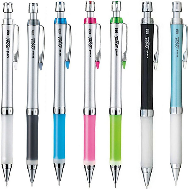 유니볼 알파겔 슬림샤프, 블랙, 0.5mm