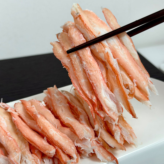 급냉 동해 홍게 다리 살 홍게 섹션 자숙 홍게 찜 붉은게 붉은 대게 살 게살, 1개, 75g