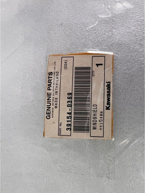 KAWASAKI NINJA400 前風鏡 39154-0369, 1個