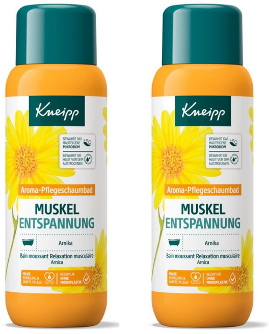 크나이프 Kneipp 아로마 거품목욕 근육긴장 해소 입욕제, 2개, 400ml