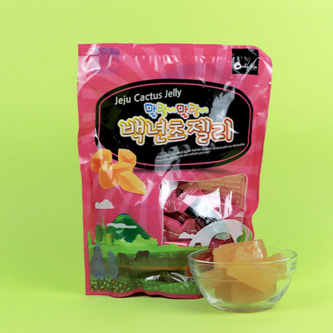 제주도 말랑말랑 백년초젤리, 10g, 20개