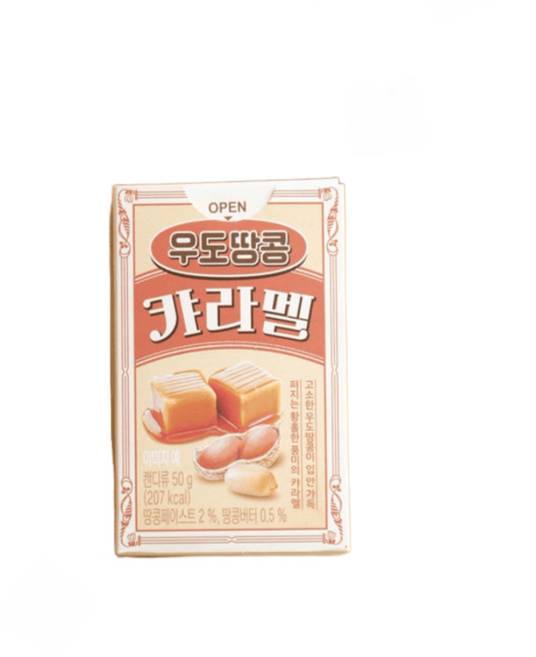 우도 땅콩 카라멜 50g, 단일선택, 1개