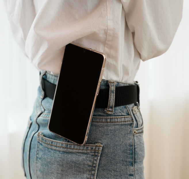 줄락 핸드폰 허리 벨트 케이스 휴대폰 파우치 여행 스마트폰 분실방지 폴더폰, 벨트클립 1세트, 1개