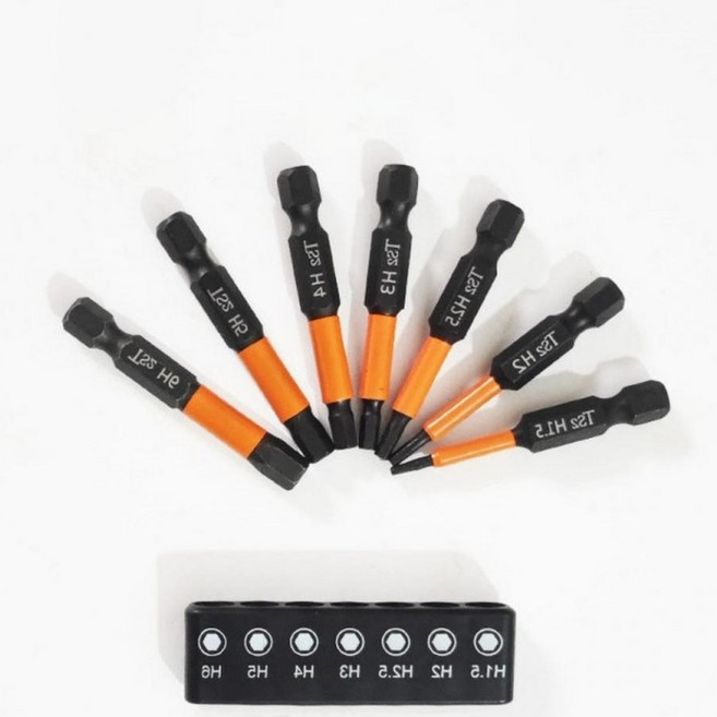 올쇼핑 육각 렌치 드릴 나사 비트 7종세트, 1개