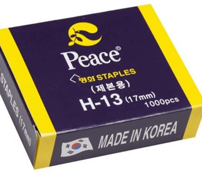 스테이플러 침 17mm 140매 문구 철심 비품 chl+18755vB